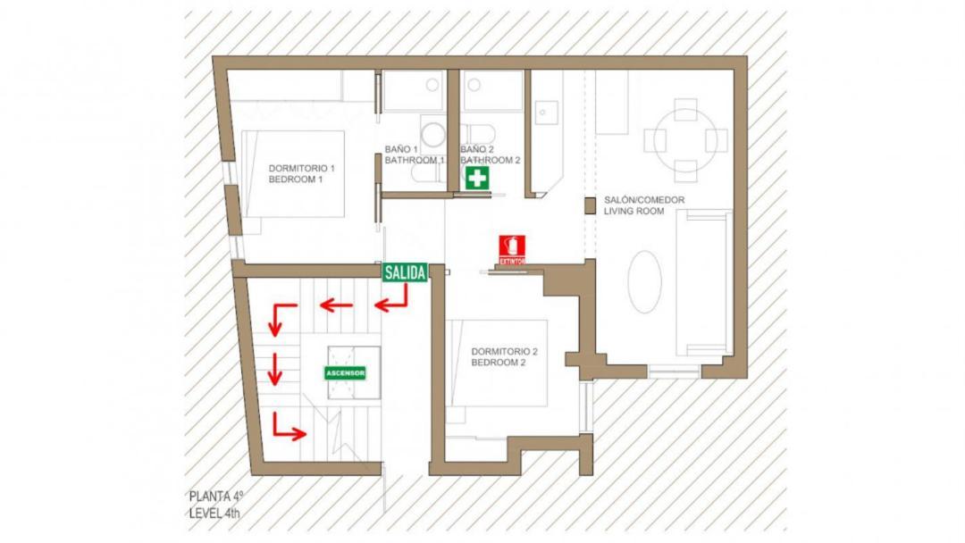 Ferienwohnung Sophisticated Brand New Flat Madrid Exterior foto